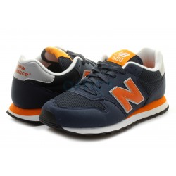 Zapatillas/NEW BALANCE:GM500MMN 45 MARINO/NARANJA