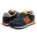 Zapatillas/NEW BALANCE:GM500MMN 45 MARINO/NARANJA