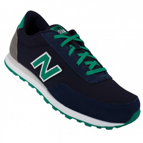 Zapatillas/NEW BALANCE:KL501AVY 40 MARINO/VERDE/GR